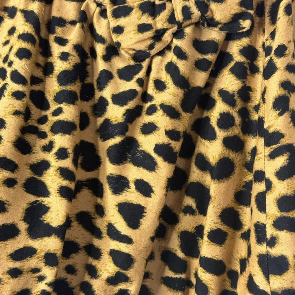 GAP Kids Leopard Print Balloon Skirt Size 4T Animal Print Cute Great Condition